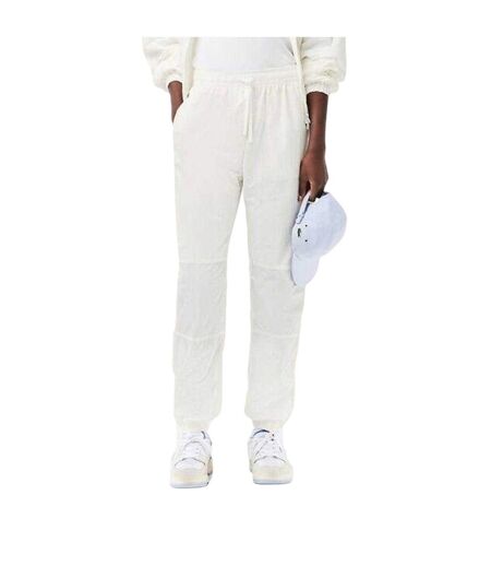Pantalon De Jogging Motif/style Uni Femme Blanc Lacoste