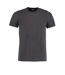 Mens Superwash 60 Fashion Fit T-shirt Gris Foncé Chiné Kustom Kit-1