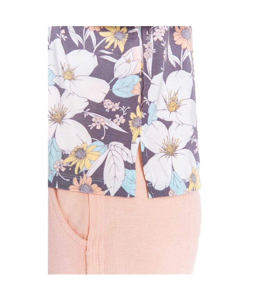 Womens/ladies Salvage Floral Relaxed Fit Shirt Multicoloured PJ Salvage-3