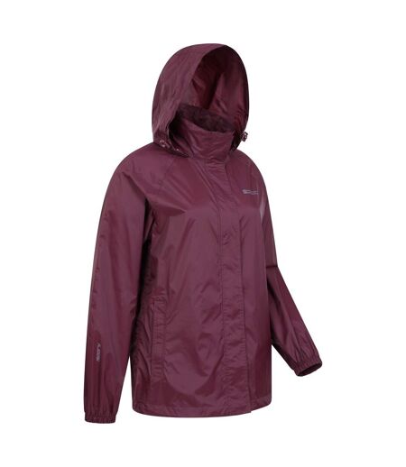 Womens/ladies Pakka Ii Waterproof Jacket Dark Purple Mountain Warehouse