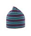 Bonnet Team Prune Turquoise Vif Gris Result Winter Essentials-2