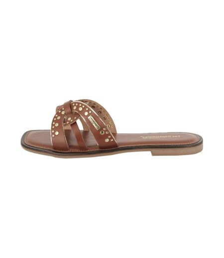 Sandale Plate Cuir Les Tropeziennes Hamity