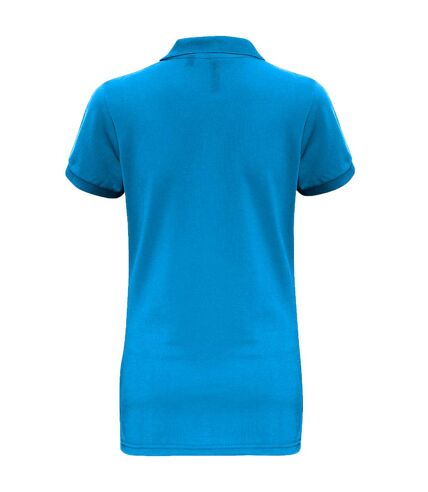 Asquith & Fox Womens/Ladies Short Sleeve Performance Blend Polo Shirt (Sapphire) - UTRW5354