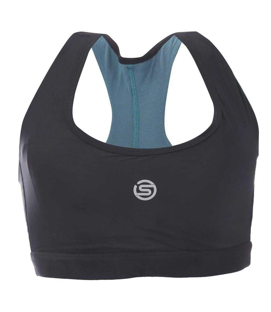 Brassière De Sport Sport Femme Noir Skins-1