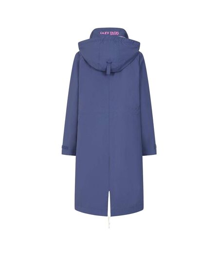 Veste Imperméable Motif/style Pénombre Femme Bleu Marine Lazy Jacks