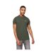 Polo tata homme olive foncé Crosshatch