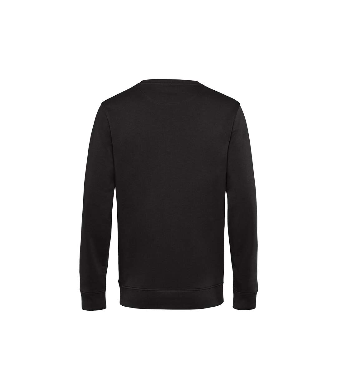 B&C Sweat organique à col ras du cou pour hommes (Noir pur) - UTBC4691