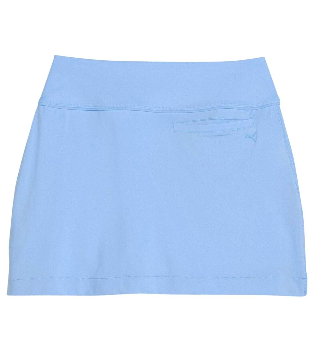 Womens/ladies Blake Knitted Piped Golf Fitness Skort Light Blue Puma-2