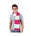Écharpe Team Taille Unique Fuchsia Blanc Result Winter Essentials-1