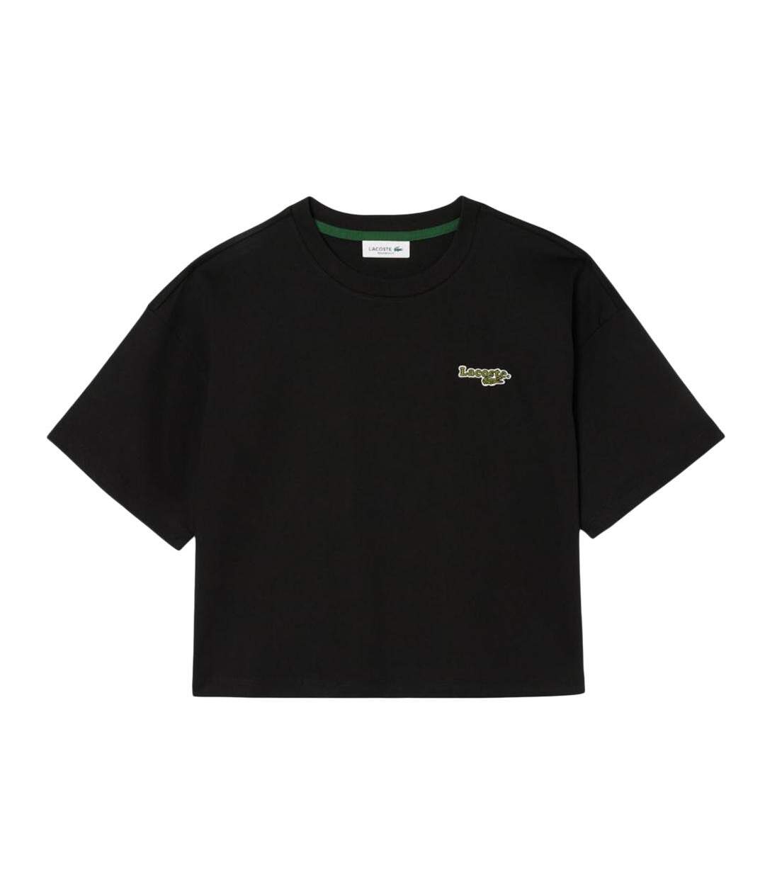 T-Shirt marine femme lacoste sigle - 32-1