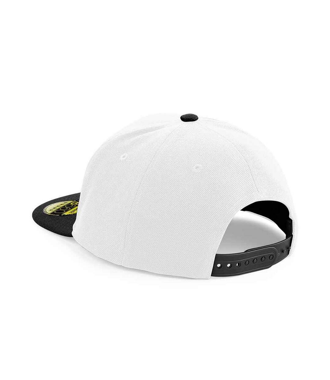 Casquette ajustable original blanc / noir Beechfield-2