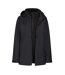 Womens/ladies classic waterproof jacket black Regatta-1