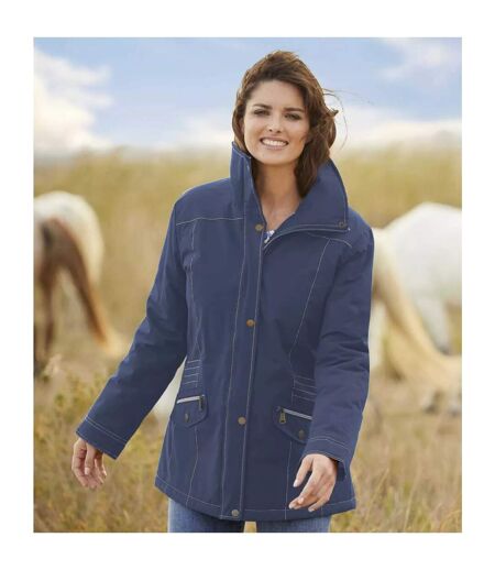 Parka mid-season femme bleu Atlas For Women