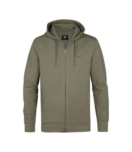 Sweat zippé vert homme petrol industries swh337
