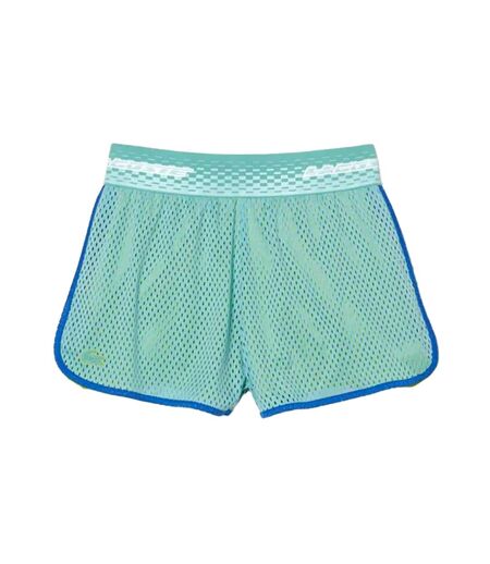 Short femme vert Lacoste