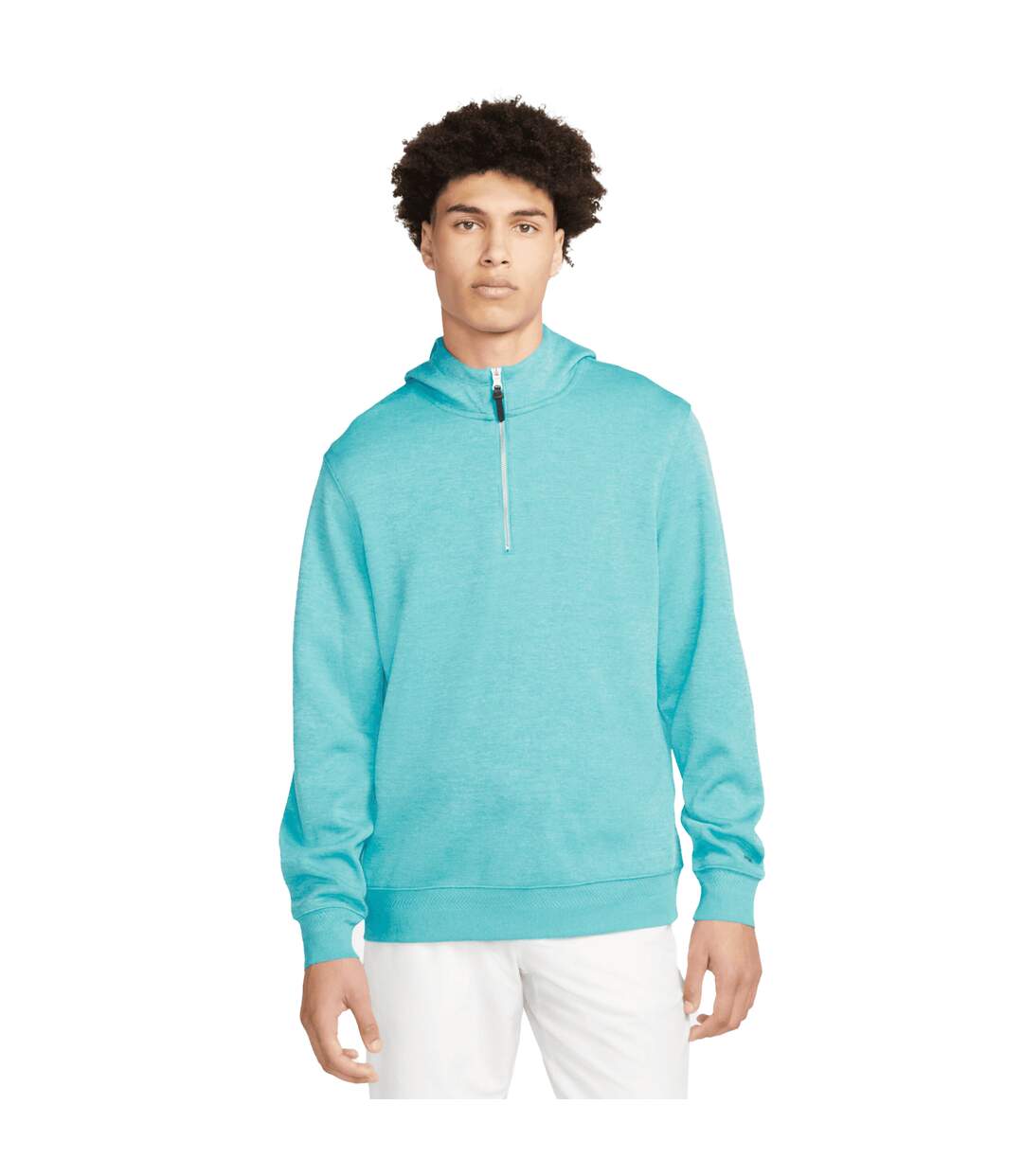 Sweat à capuche homme bleu océan / bleu baltique / argent brossé Nike