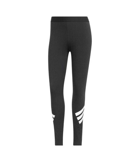 Womens/ladies 3 Stripes Leggings Black Adidas