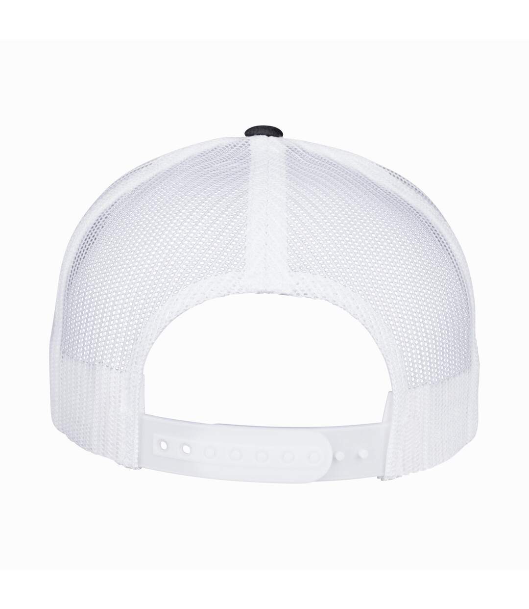 Casquette trucker adulte charbon / blanc Flexfit-2