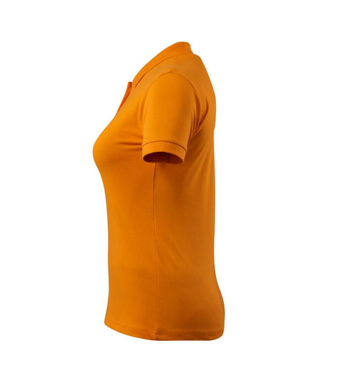 Womens/ladies Grasse Crossover Polo Shirt Bright Orange Mascot-3