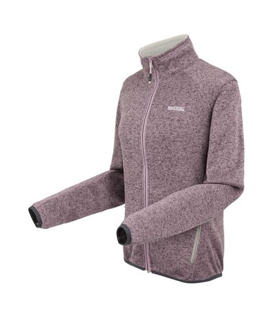 Womens/ladies Newhill Ii Full Zip Fleece Jacket Lilac Thistle Lilac Hint Regatta
