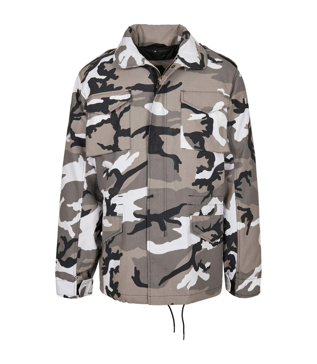 Parka M65 Standard Homme Gris Build Your Brand-1