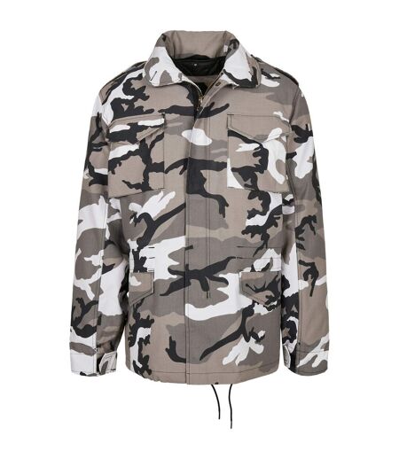 Parka M65 Standard Homme Gris Build Your Brand