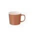 Lot de 6 Mugs en Porcelaine Nature 38cl Terracotta