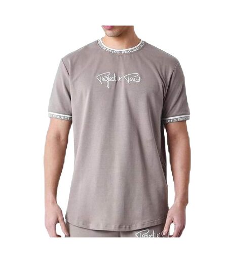 T-Shirt gris/blanc homme project x paris 2511114