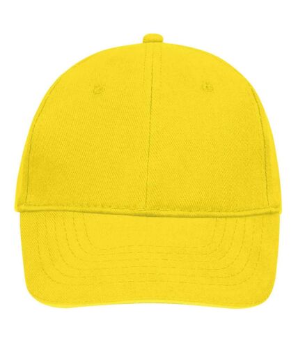 Casquette de baseball buffalo unisexe jaune SOLS