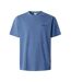 T-Shirt bleu royal homme pepe jeans contrast connor-1