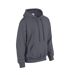 Sweat À Capuche Homme Gris Foncé Chiné Gildan-3