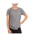 T-Shirt gris femme disney  mickey love script-1