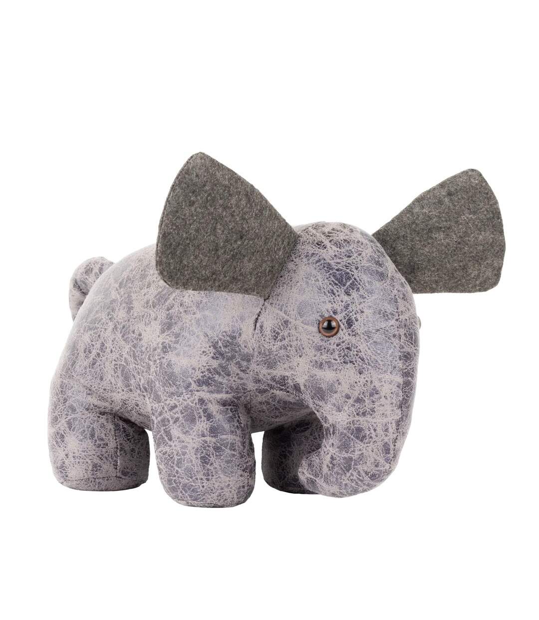 Ernest elephant doorstop 34cm x 16cm x 18cm grey Paoletti-1