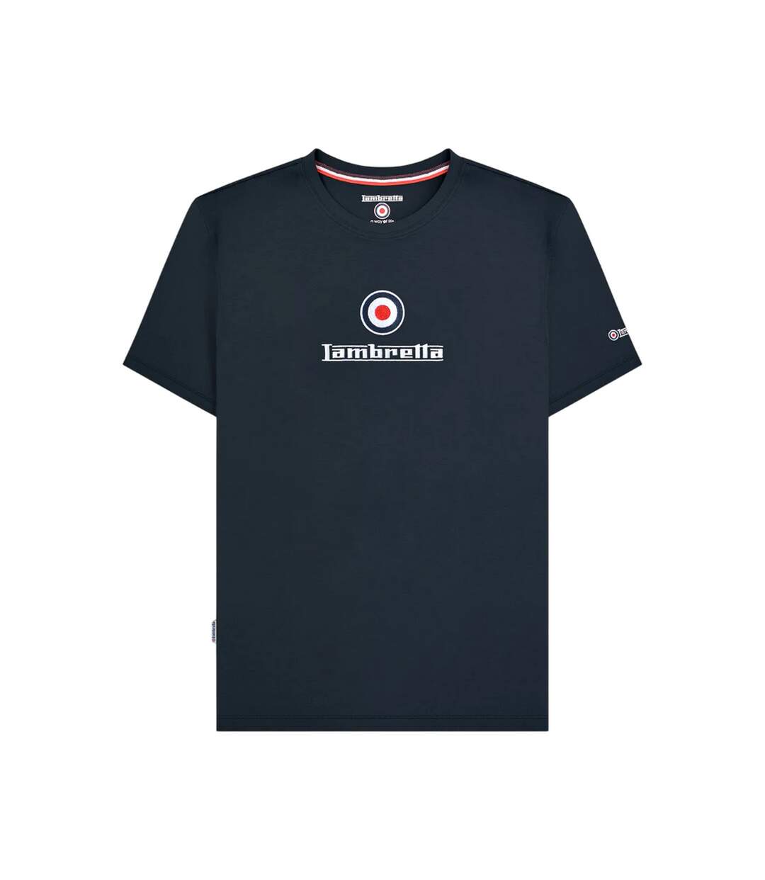 T-shirt Motif/style Logo Homme Bleu Marine Lambretta-2