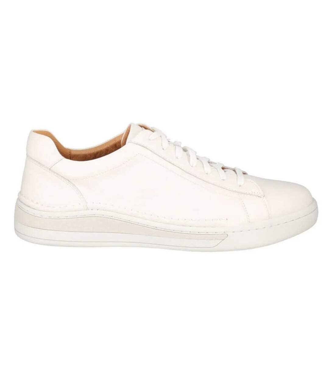 Baskets Cleve Homme Blanc Josef Seibel-4