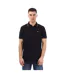 Mens Vancouver Tipped Polo Shirt Black Weekend Offender-2