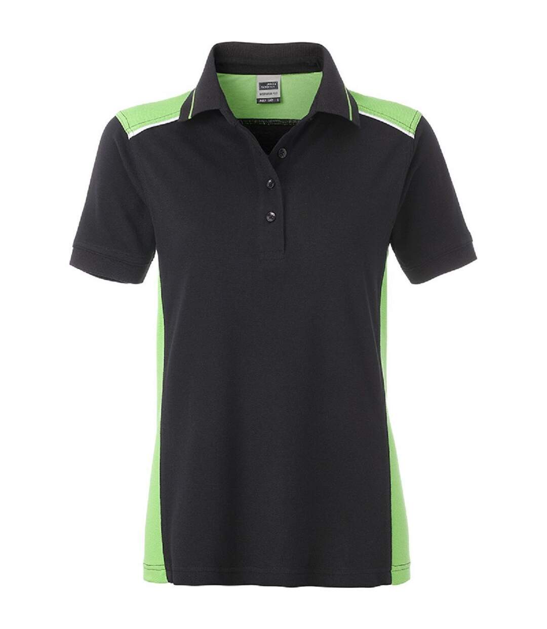 Polo de travail - Femme - JN857 - noir-1