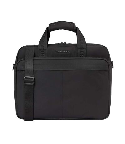 Sacoche noir homme tommy hilfiger repreve am0am13186 - taille unique