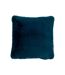 Paris Prix - Coussin Imitation Fourrure cutie 45x45cm Bleu