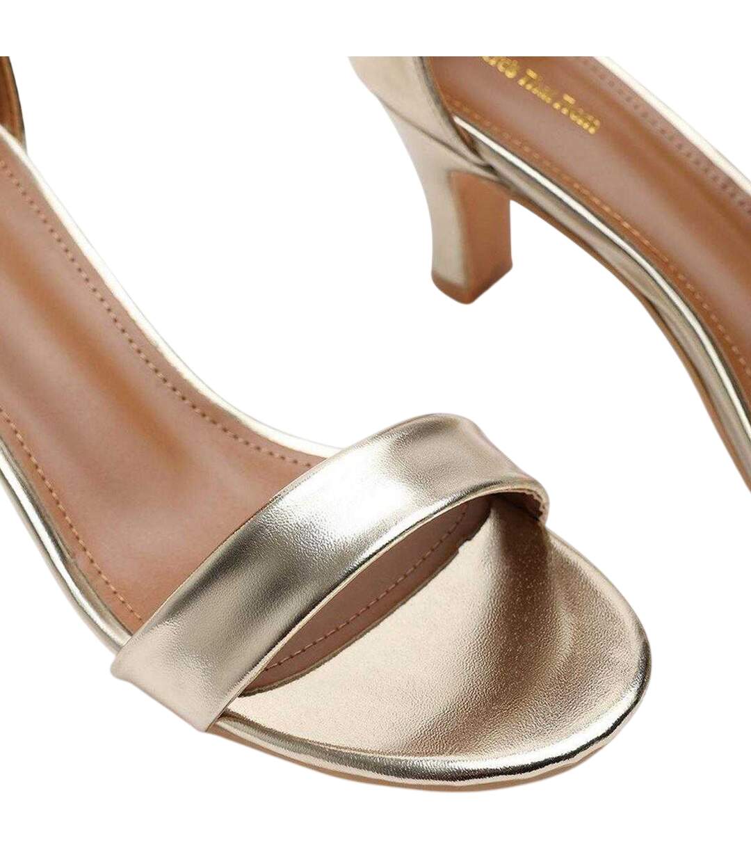 Sandales Femme Jaune Or Where´s That From-4