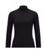 Womens/ladies Fine Knitted Dress Black Boss-2