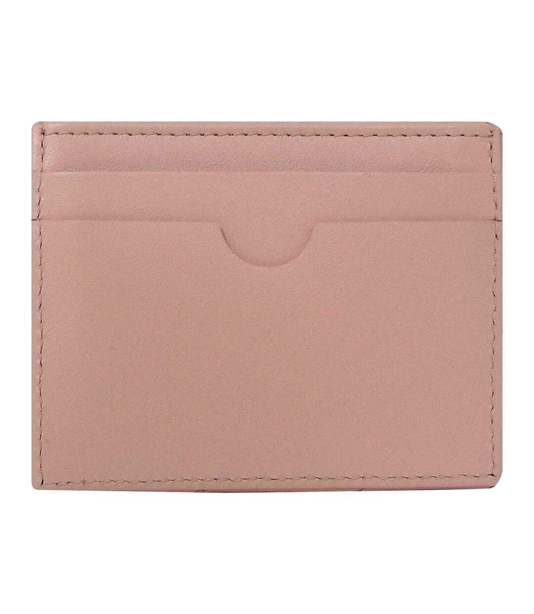 Jackhammer Logo Leather Card Holder One Size Pink Off-White-2