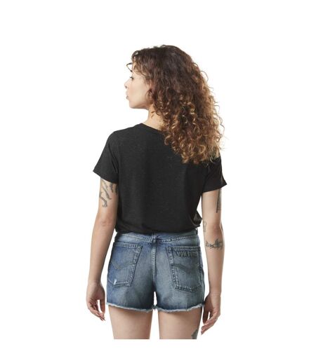 T-shirt femme col rond print devant Famous Vondutch