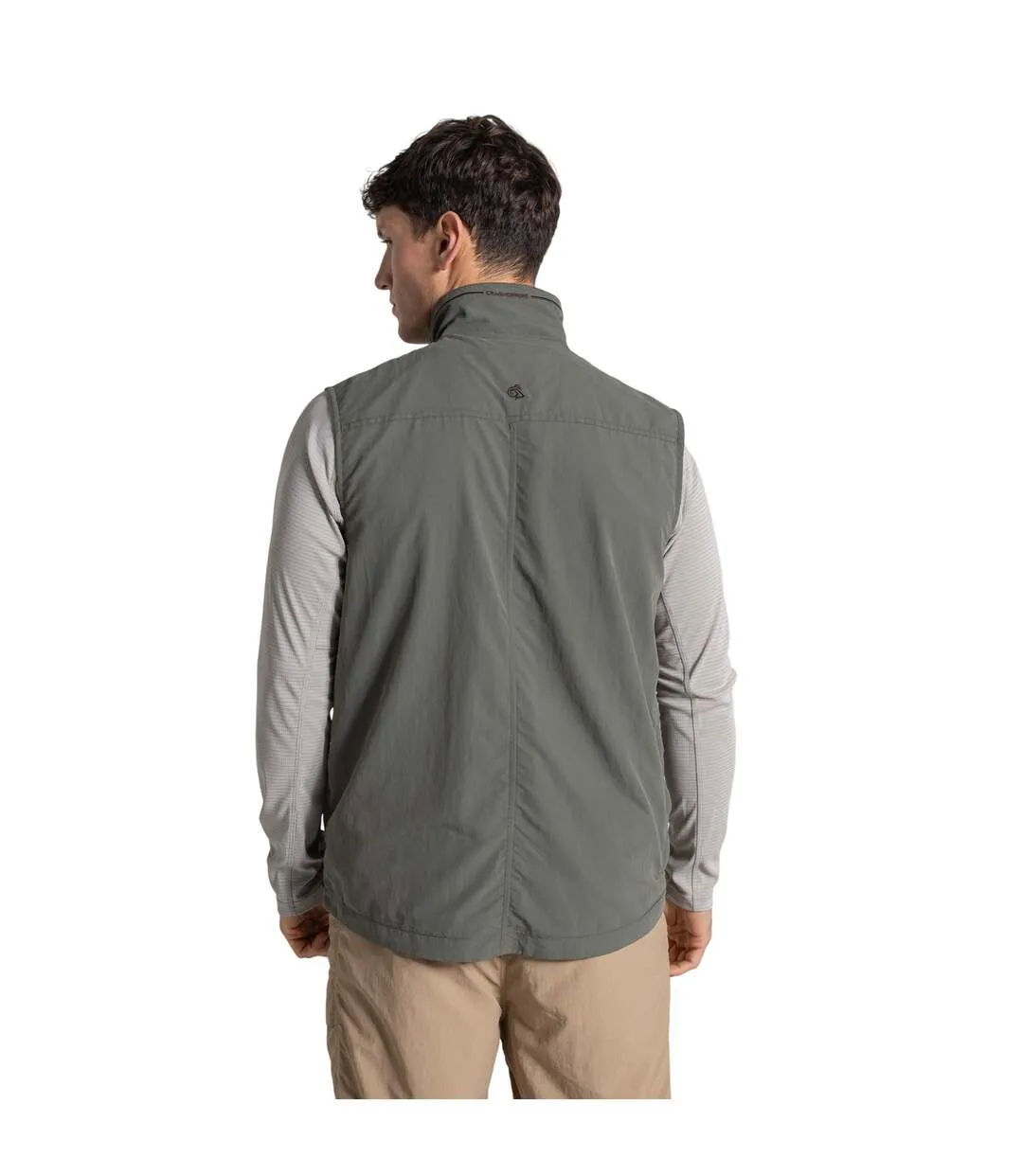 Veste Sans Manches Adventure Homme Sauge Foncé Craghoppers-3