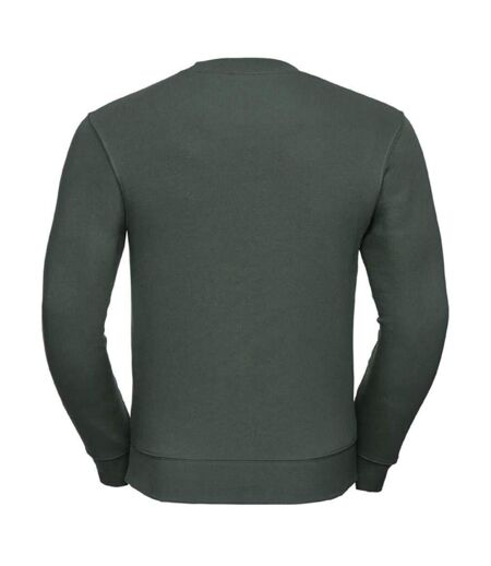 Sweat-shirt Authentique Pour Hommes Coupe Plus Fine Vert Bouteille Russell