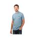 Polo manches courtes homme bleu clair Timberland-1
