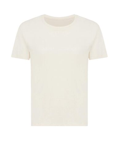 Womens/ladies yala recycled cotton lightweight t-shirt natural raw Iqoniq