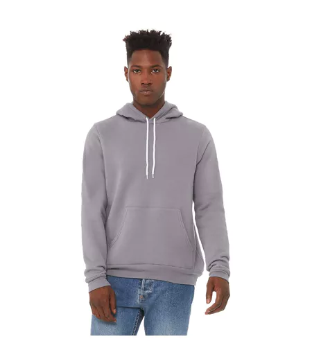 Sweat Capuche Unisexe Gris Bella + Canvas