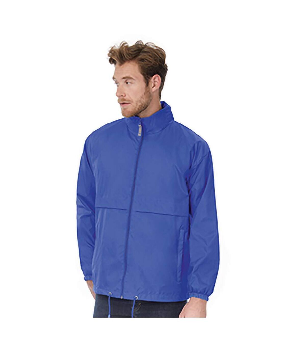 B&C Mens Air Lightweight Windproof, Showerproof & Water Repellent Jacket (Royal Blue) - UTBC1281