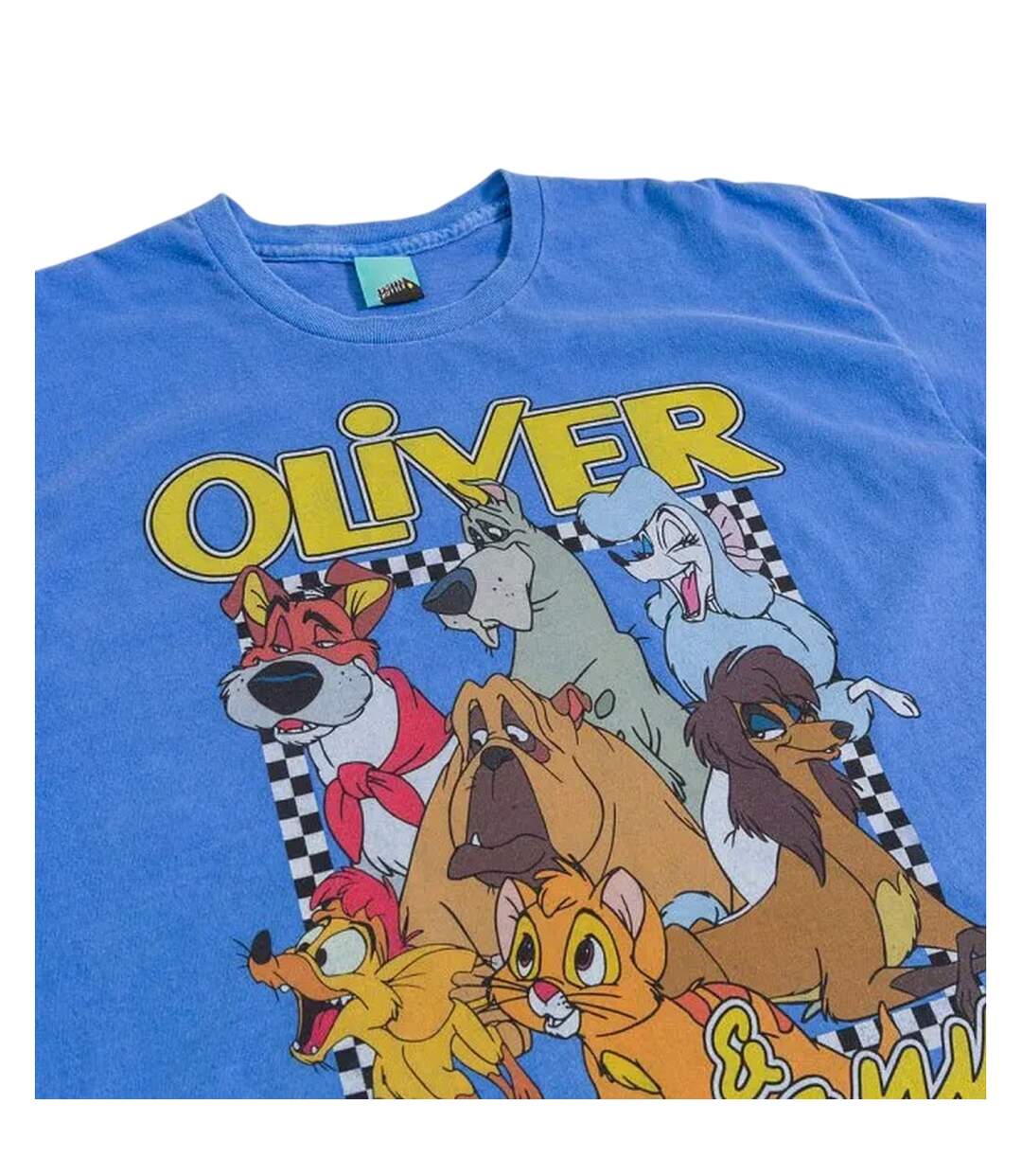 T-shirt Adulte Bleu Oliver & Company-3